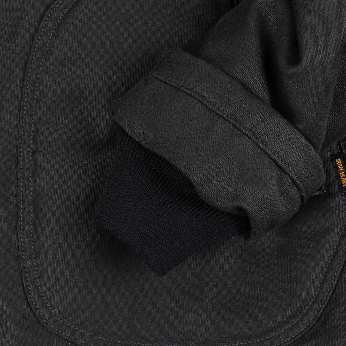 IHM-35-BLK Whipcord N1 Deck Jacket - Black - 9