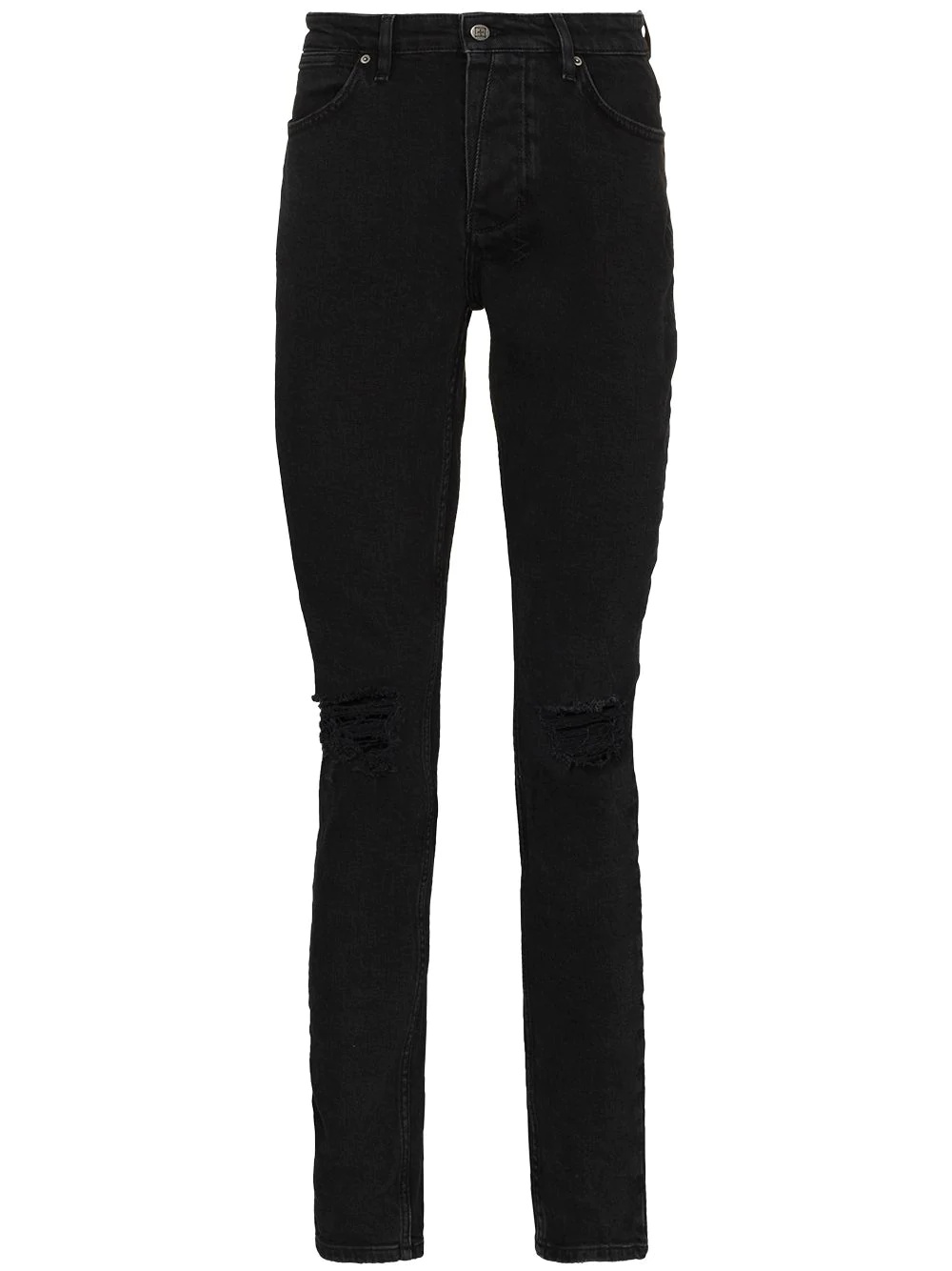 Van Winkle ripped-detail skinny jeans - 1