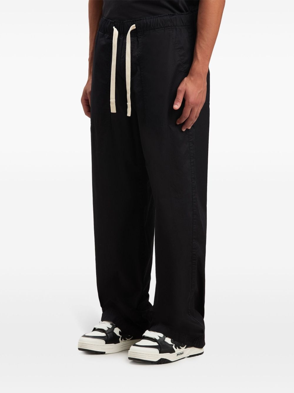 logo-print trousers - 4