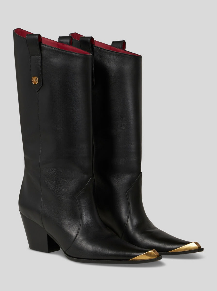 LEATHER BOOTS - 3