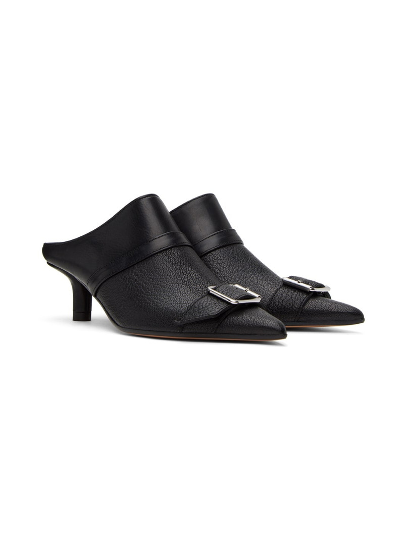 Black Buckle Loafers 4