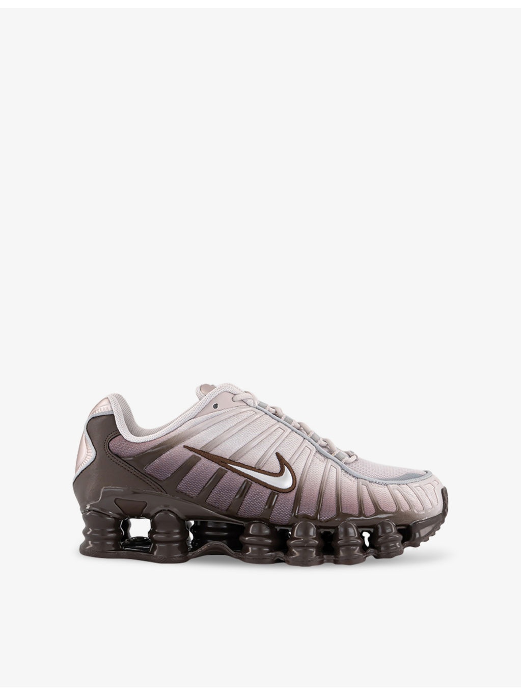 Shox TL Leather, Mesh and Shell Low-Top Trainers - 1