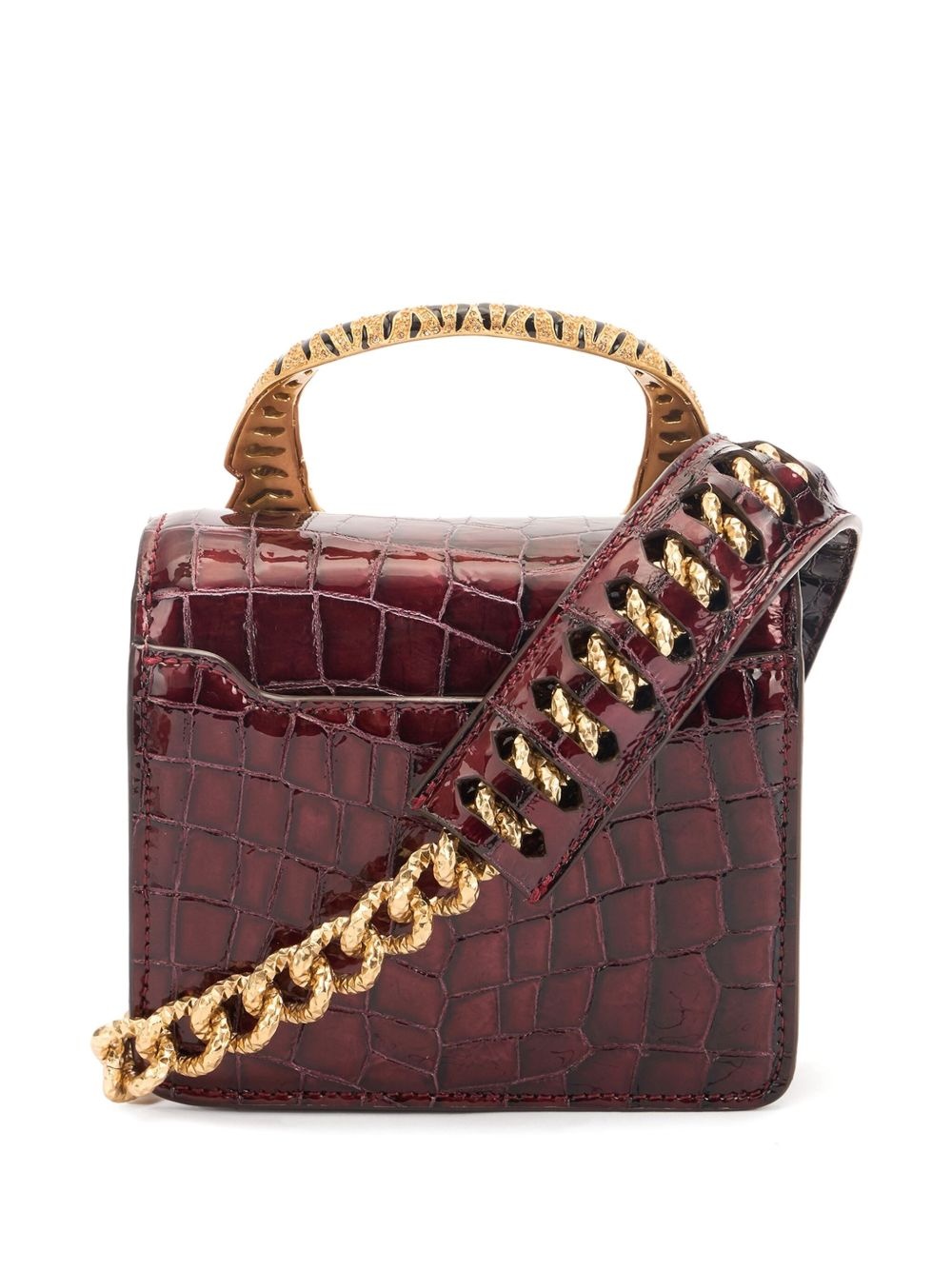Roar Crocodile-print mini bag - 3