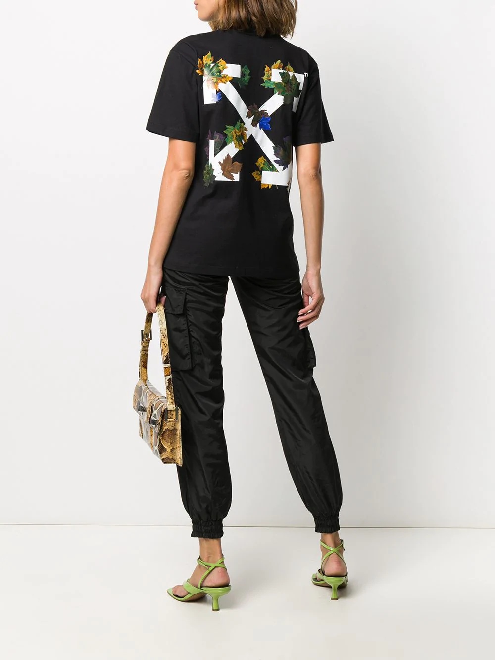 Leaves Arrow printed T-shirt - 2