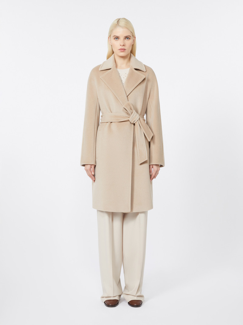 SCIRE Wool beaver cloth robe coat 3