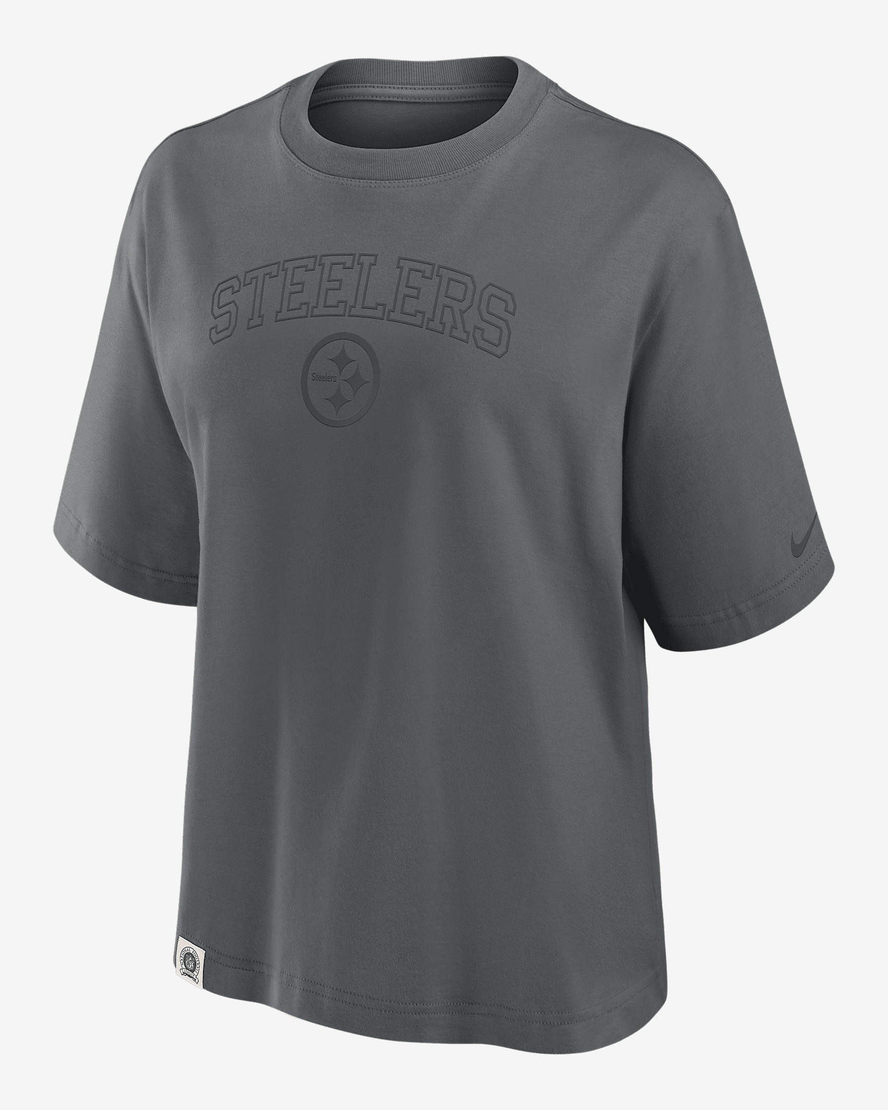 Pittsburgh Steelers Arch Boxy Women's Nike NFL T-Shirt - 1