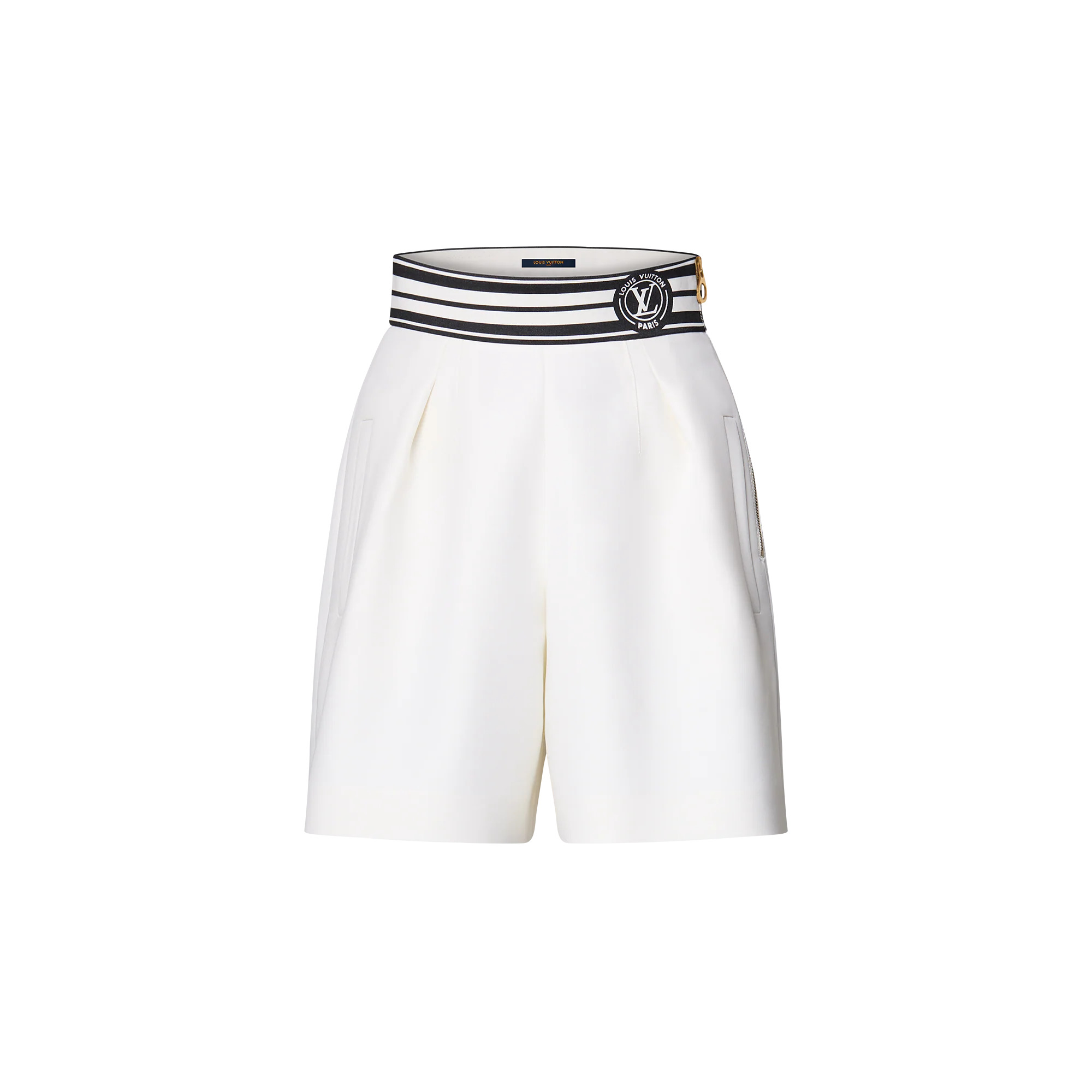 LV Stripe Tailored Shorts - 1
