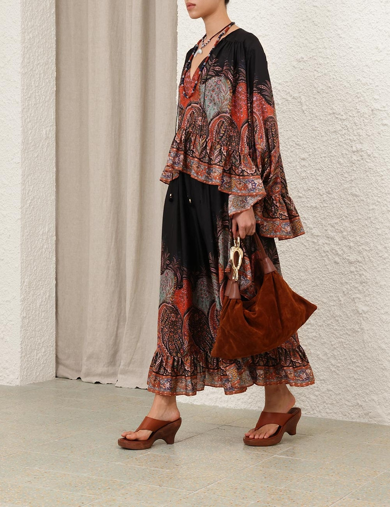 RHIANNON RUFFLE MAXI SKIRT 3
