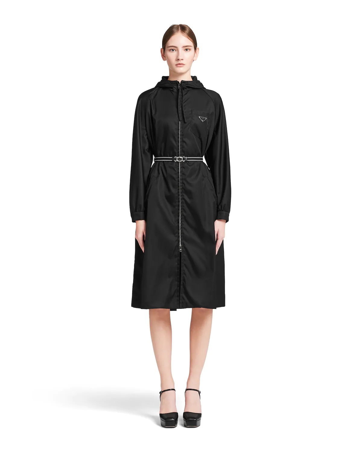 Nylon gabardine raincoat - 2