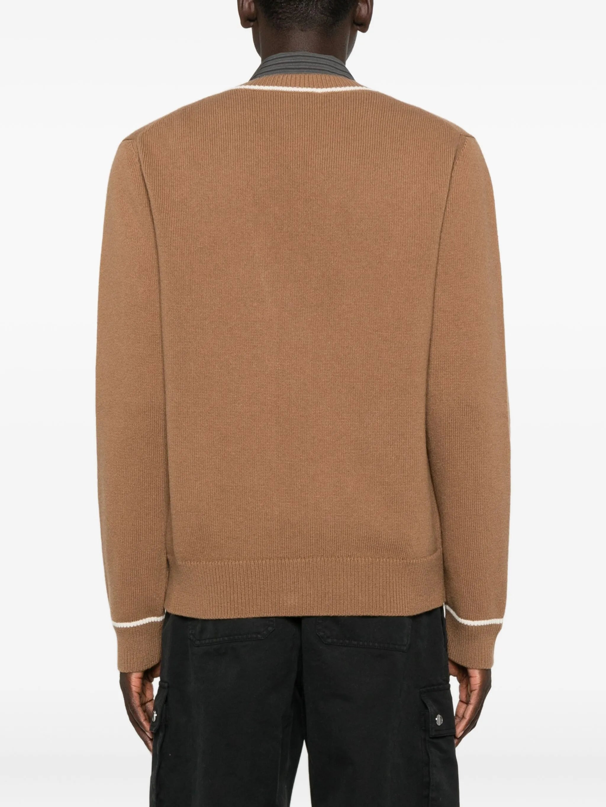 virgin wool cardigan - 4