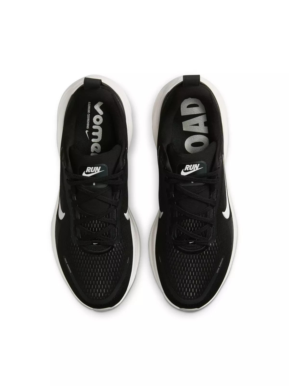Vomero 18 "Black/Summit White/Coconut Milk" Men's Road Running Shoe - 6