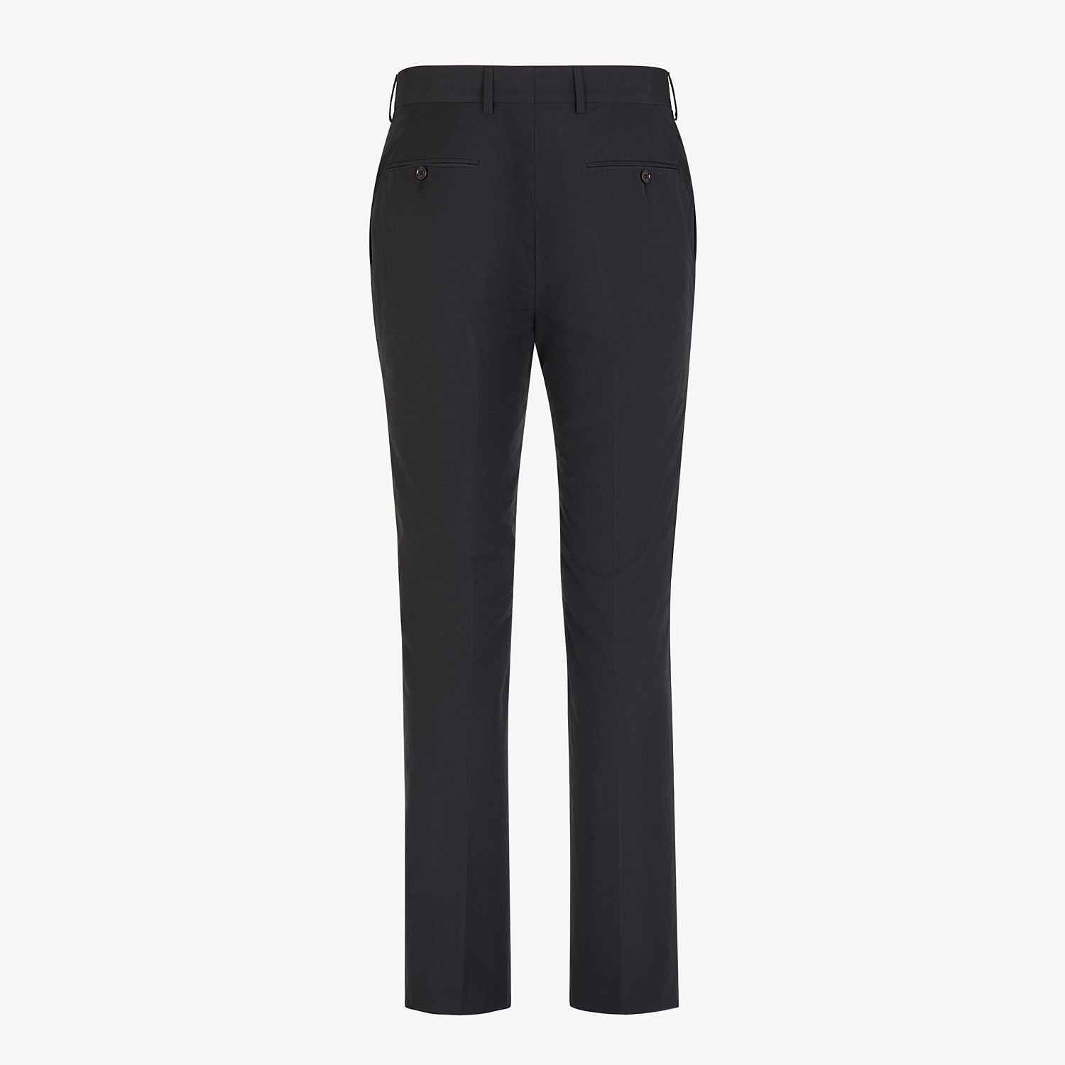 Black nylon and cotton pants - 2