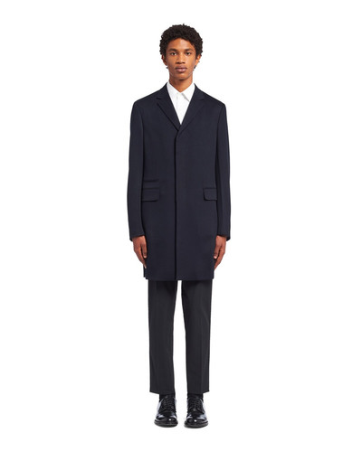 Prada Single-breasted cashmere coat outlook