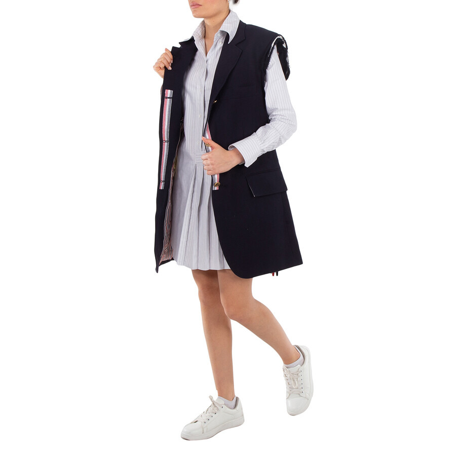 Thom Browne Oversize Sleeveless Classic Sport - 2