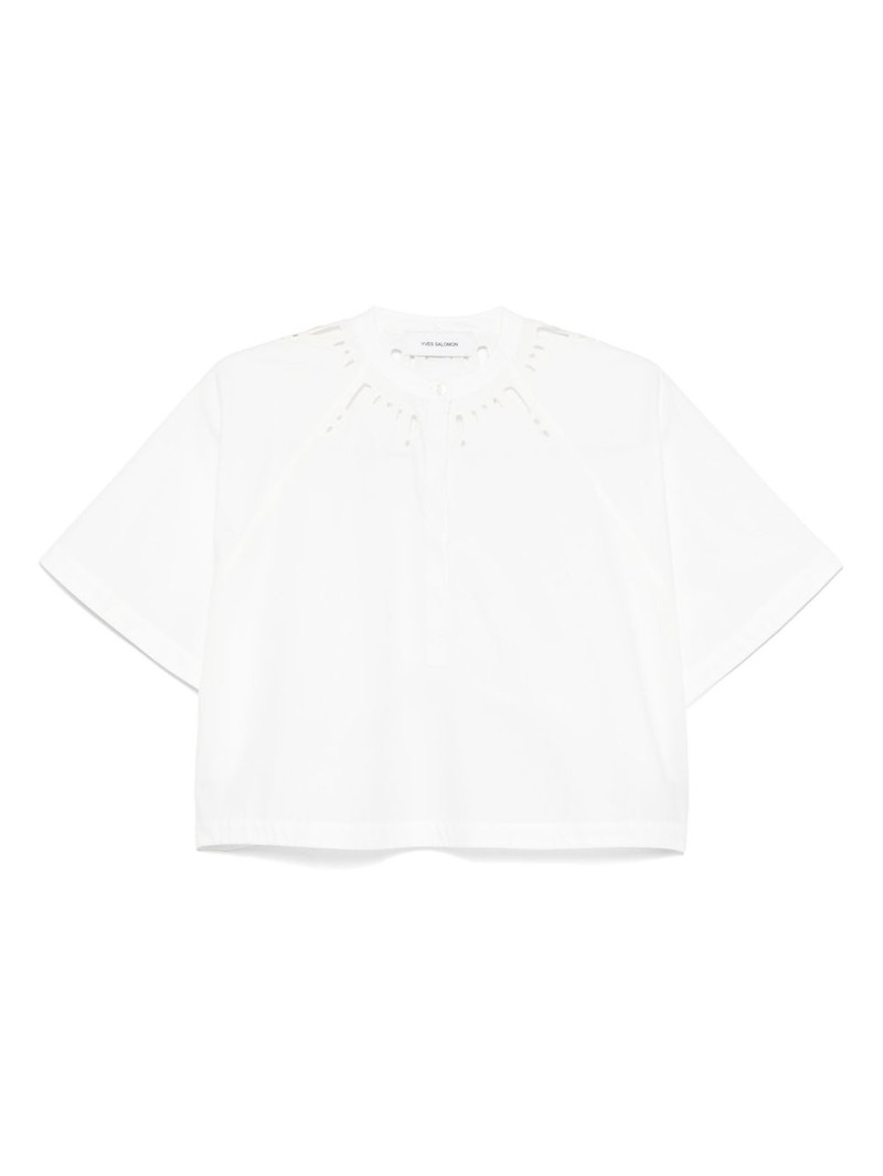 cut out-detail blouse 1