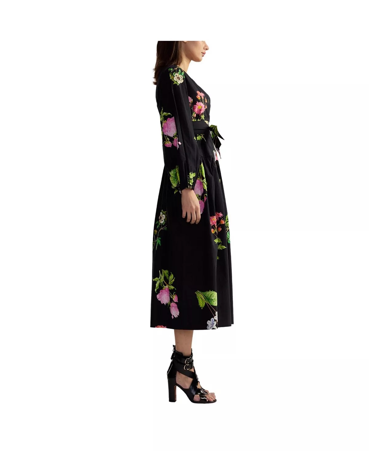 Cotton Sateen Shirt Dress - 2