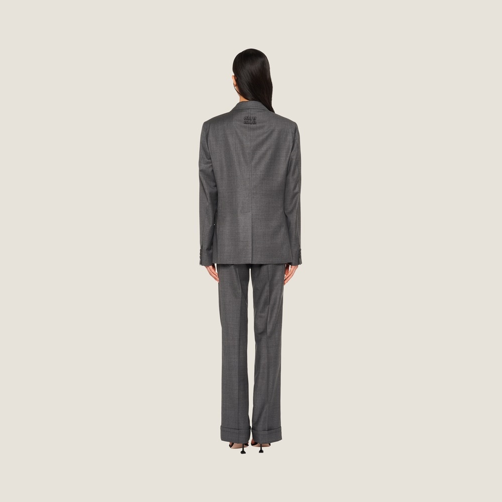 Grisaille single-breasted jacket - 3