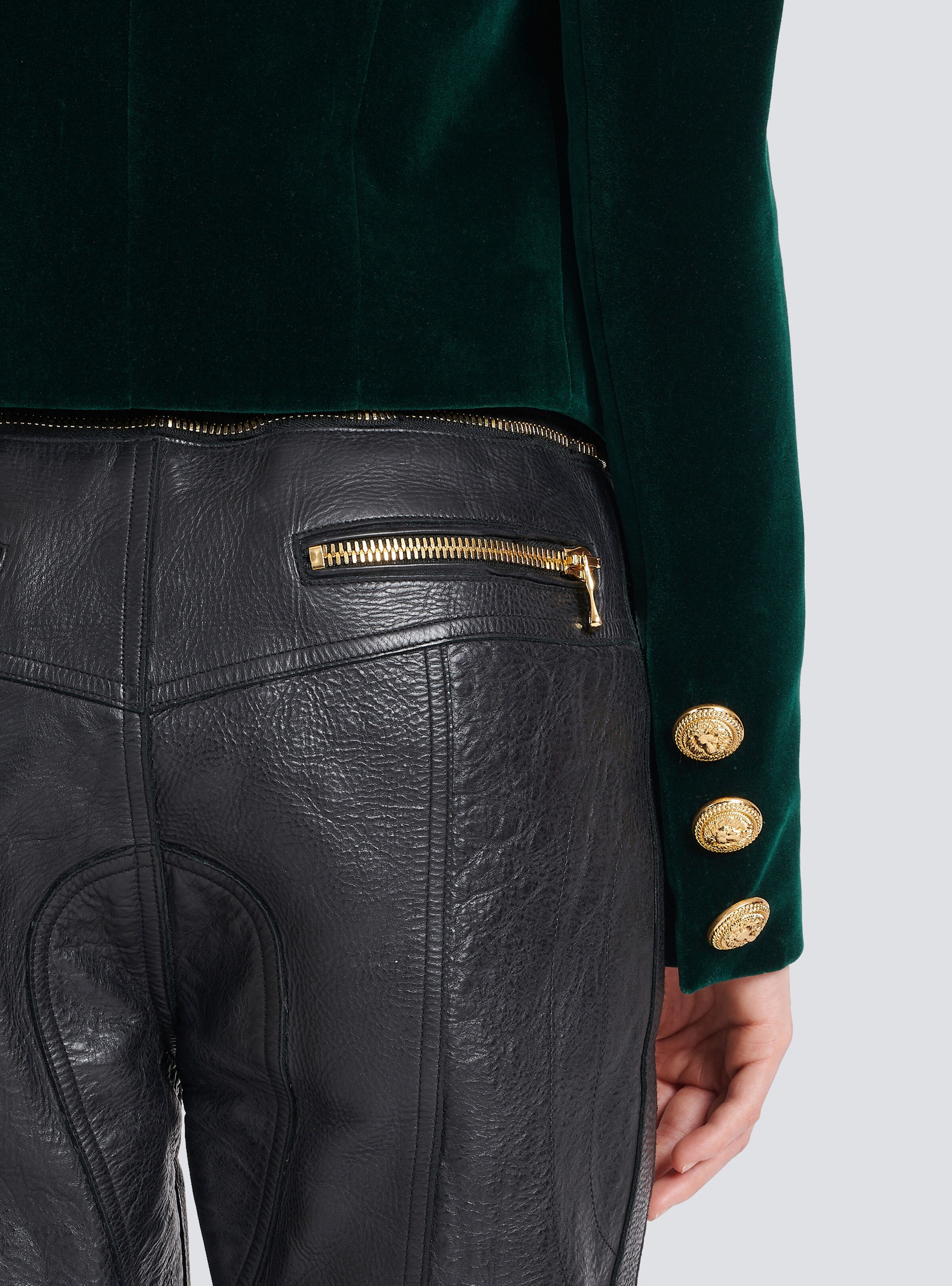 Velvet spencer jacket - 8