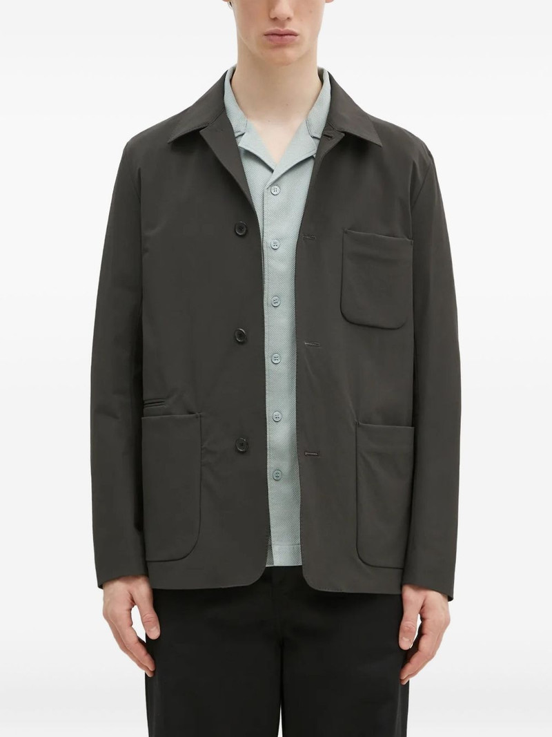 buttoned patch-pocket jacket 1