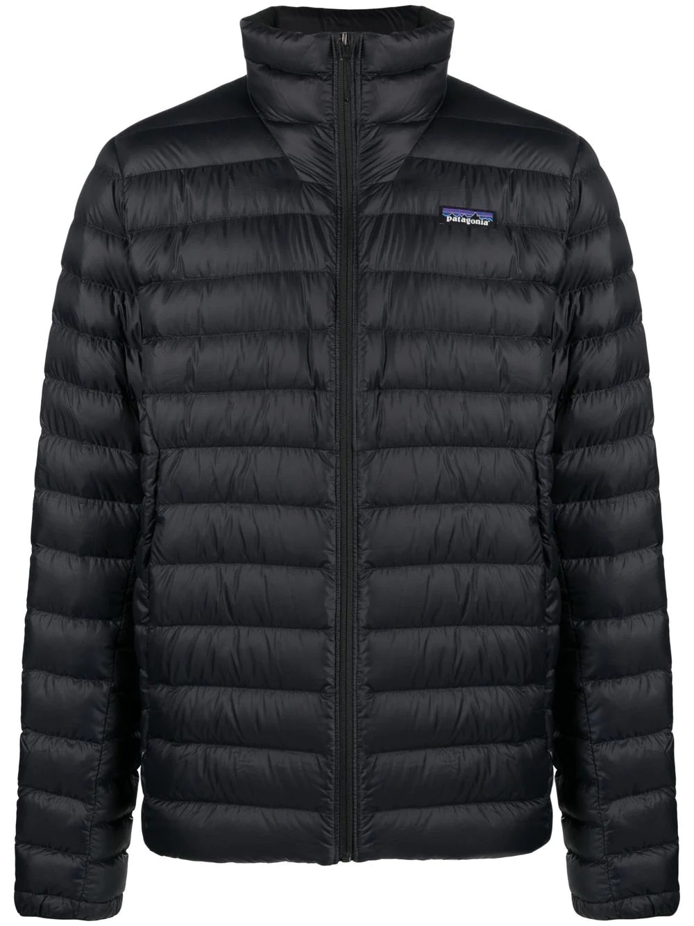 zip-up padded jacket - 1