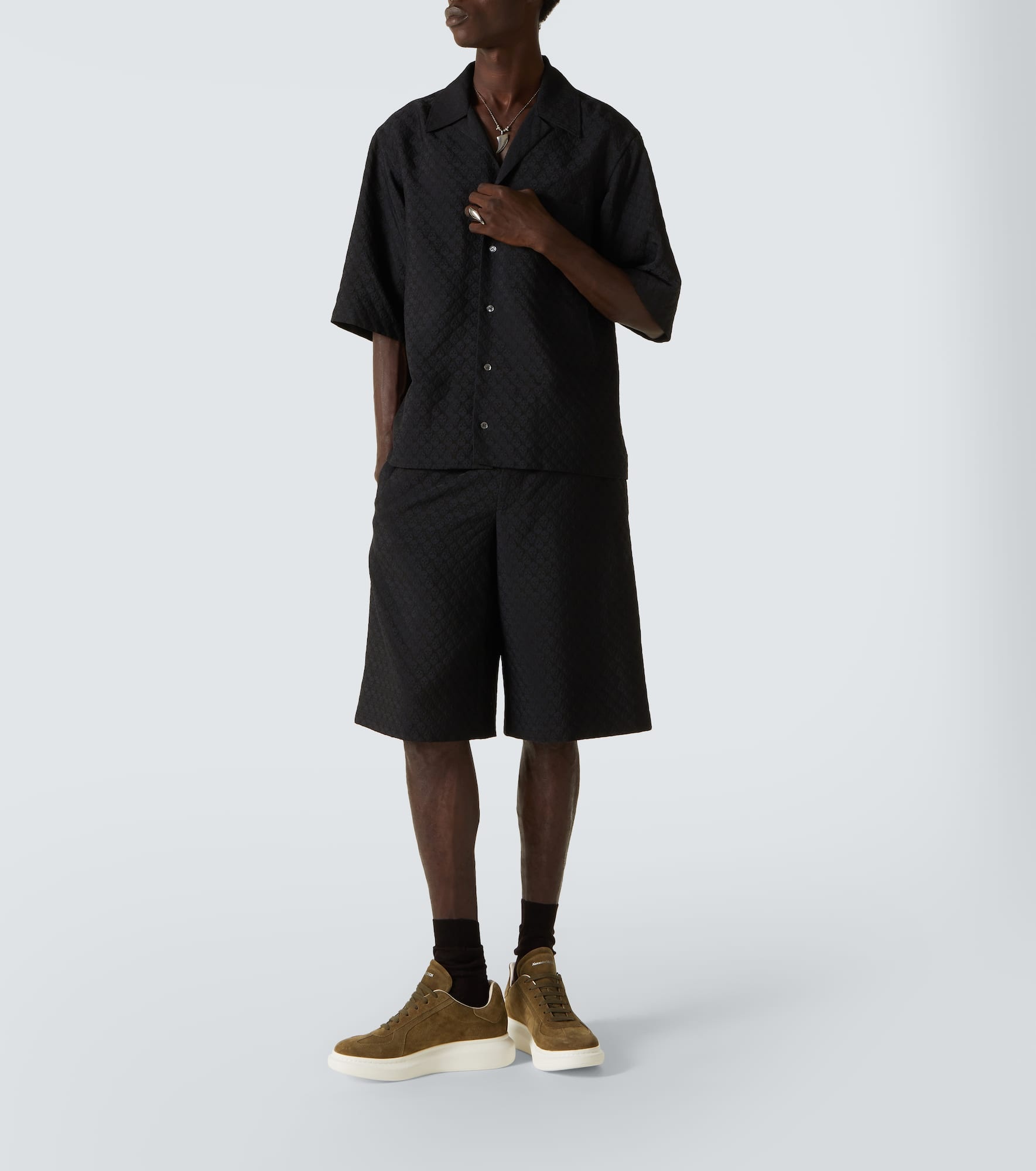 Oversized bowling shirt - 2
