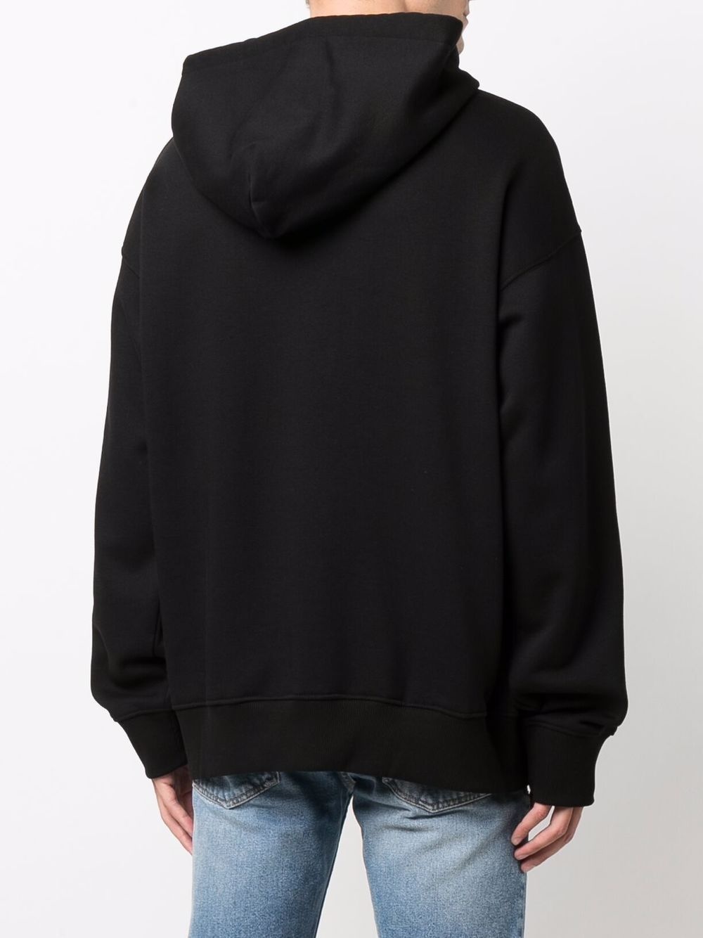 logo-print hoodie - 4