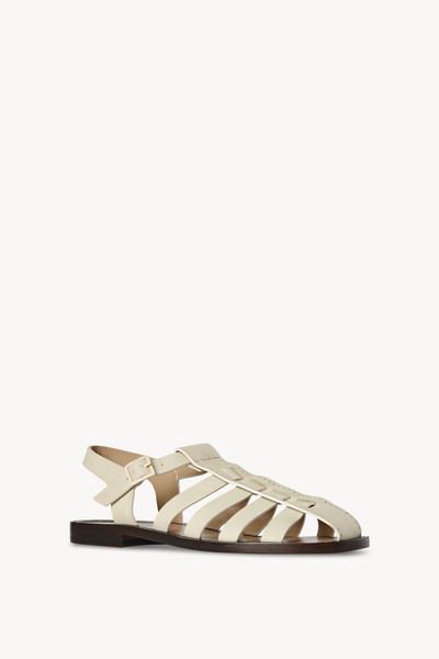 The Row Pablo Sandal in Leather outlook