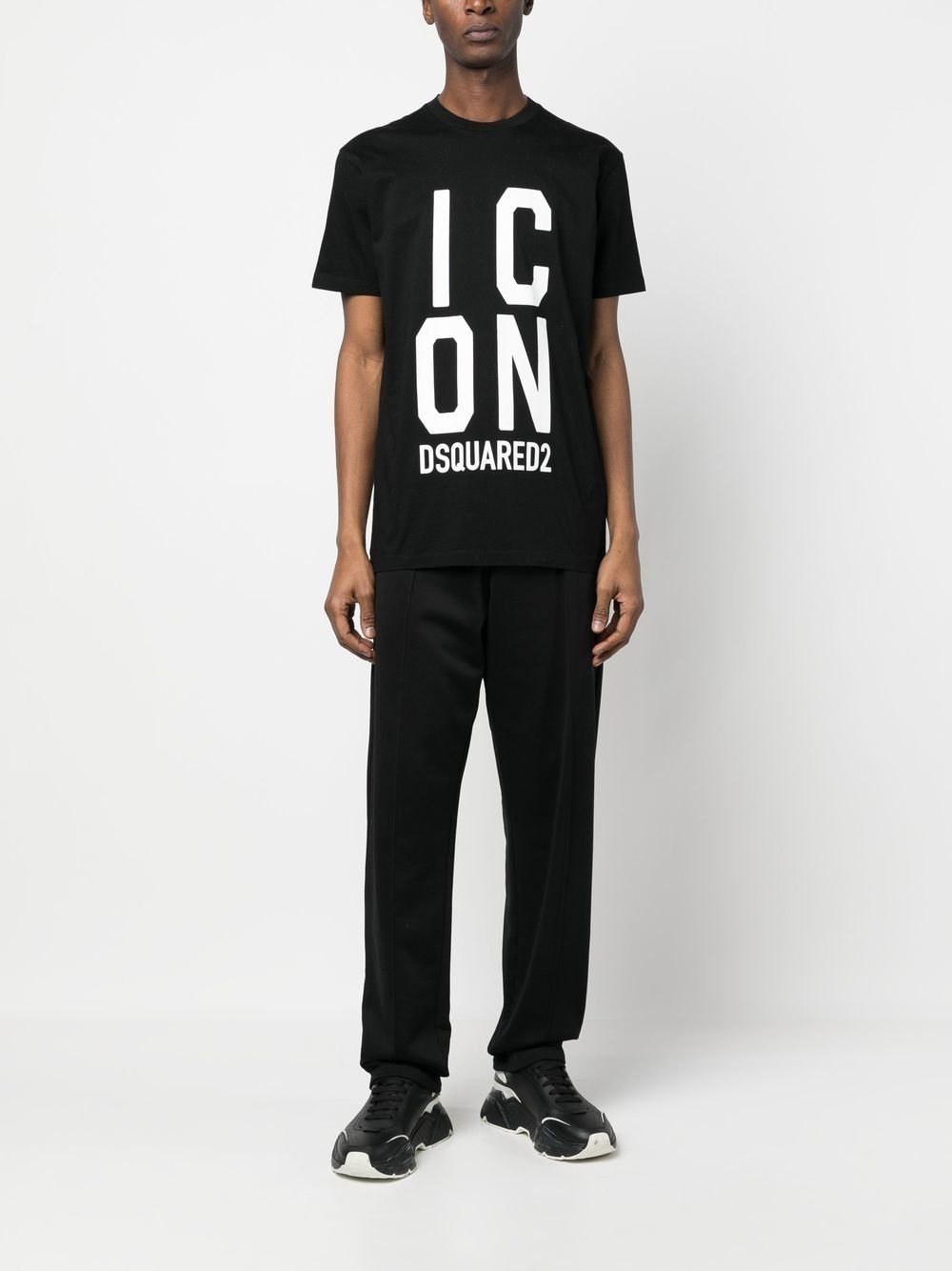 Icon logo-print T-shirt - 2