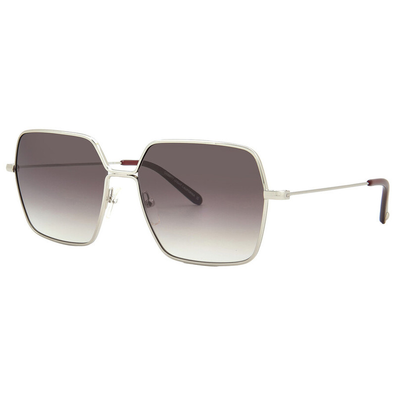 Garrett Leight MEADOW SUN Waning Moon Gradient Square Ladies Sunglasses 4067 SV-BAR/WMNG 56 3