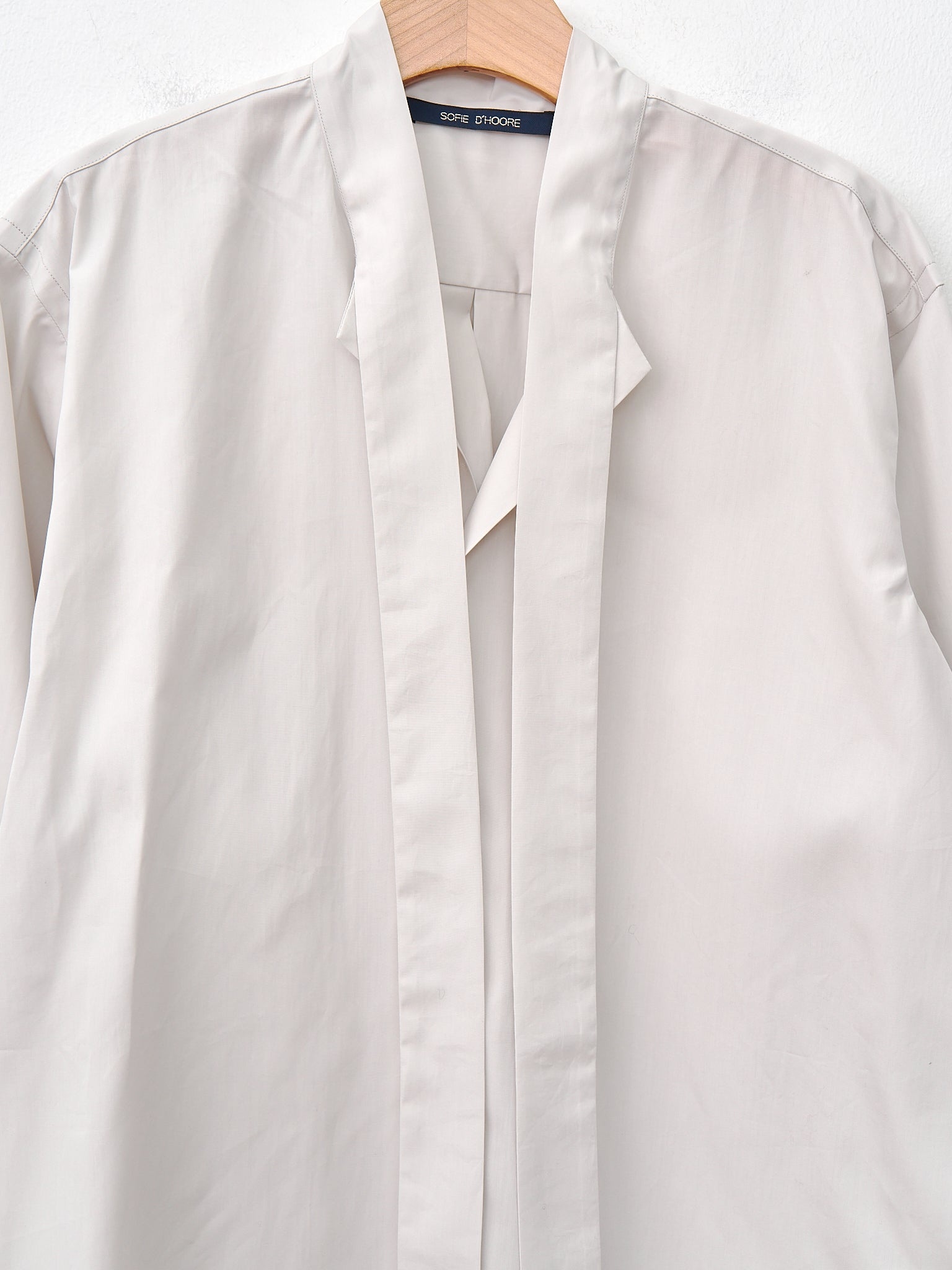 Bow Shirt - Pearl - 6
