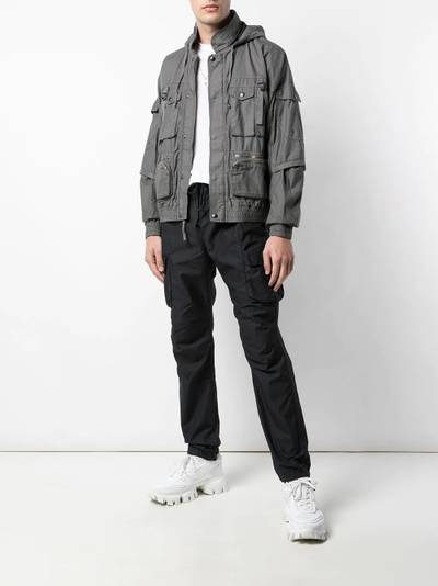 John Elliott straight leg cargo trousers outlook