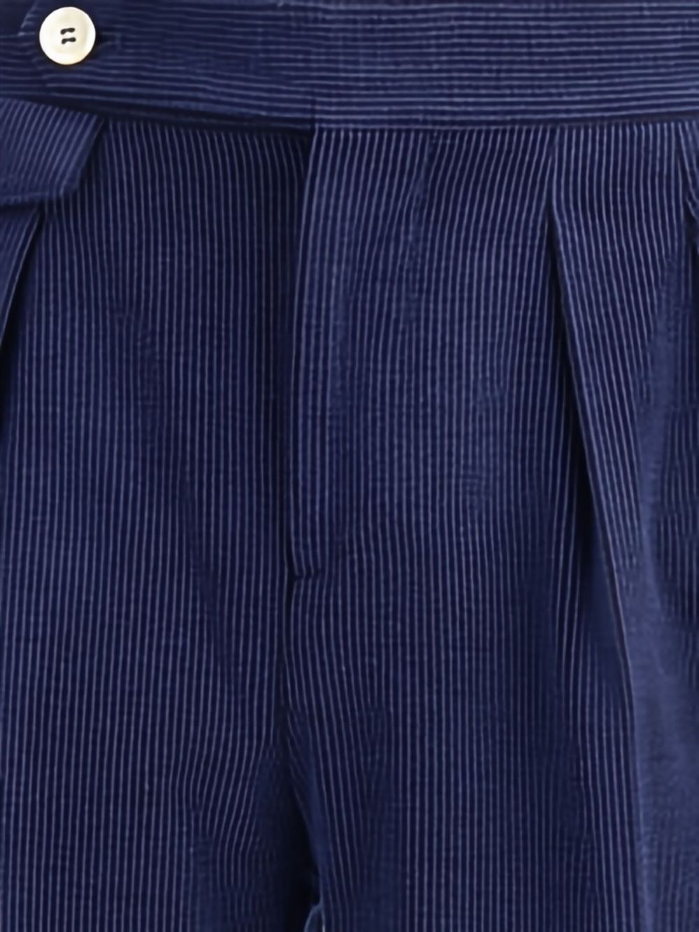 double-breasted corduroy suit - 3