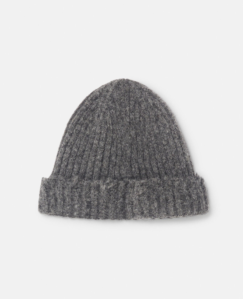 Stella McCartney Distressed Ribbed Knit Beanie outlook