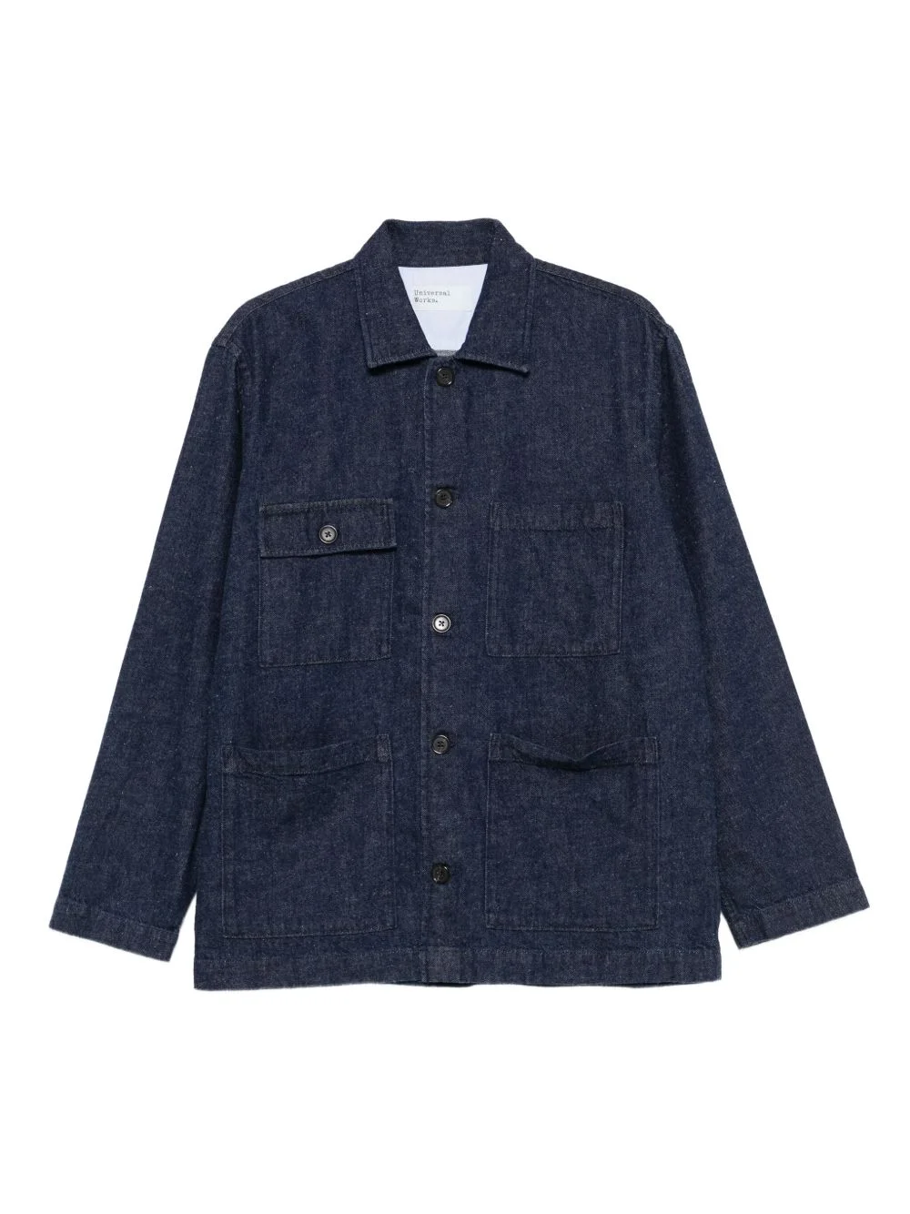 patch-pocket denim jacket - 1