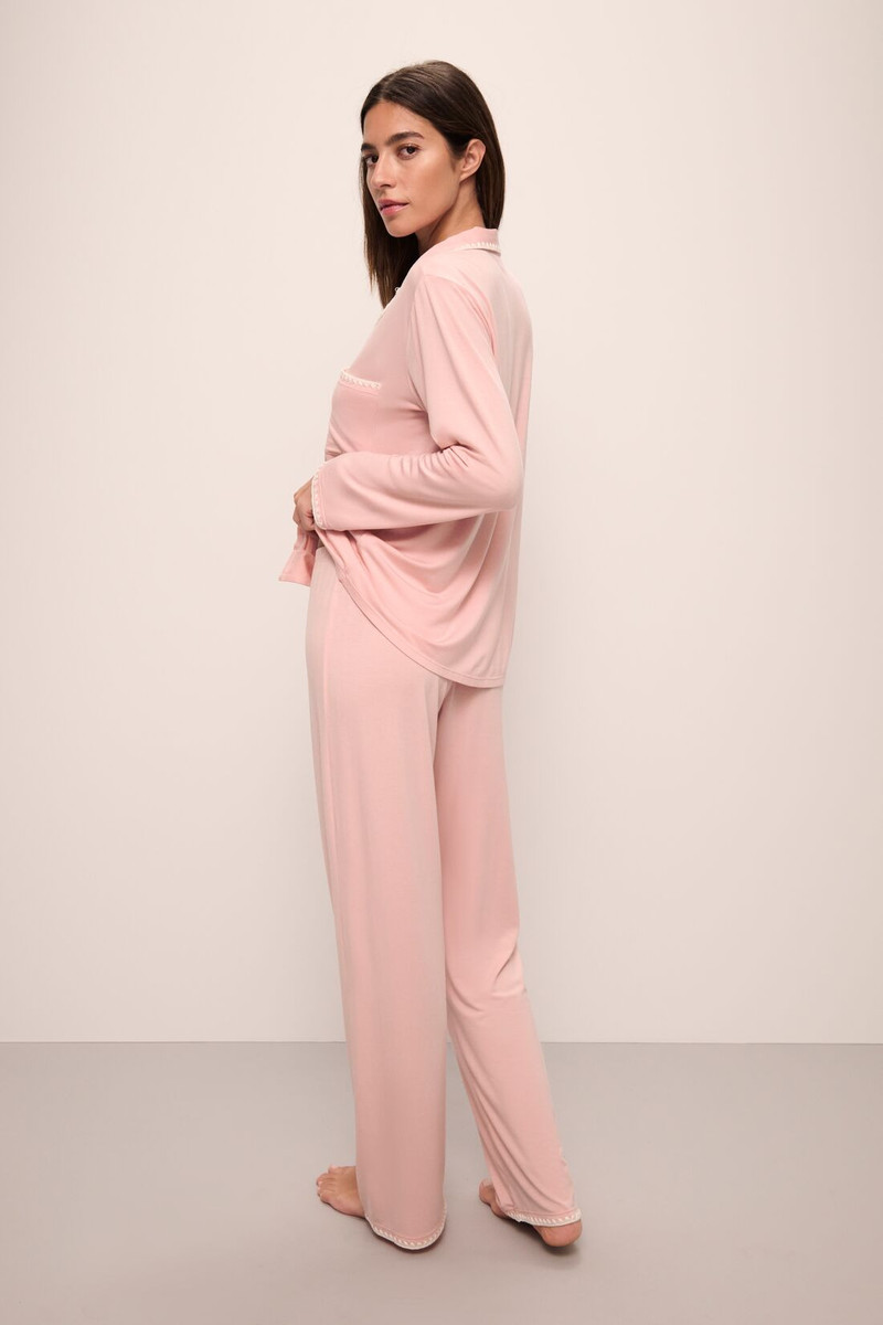eberjey Frida TENCEL™ Modal Long PJ Set outlook