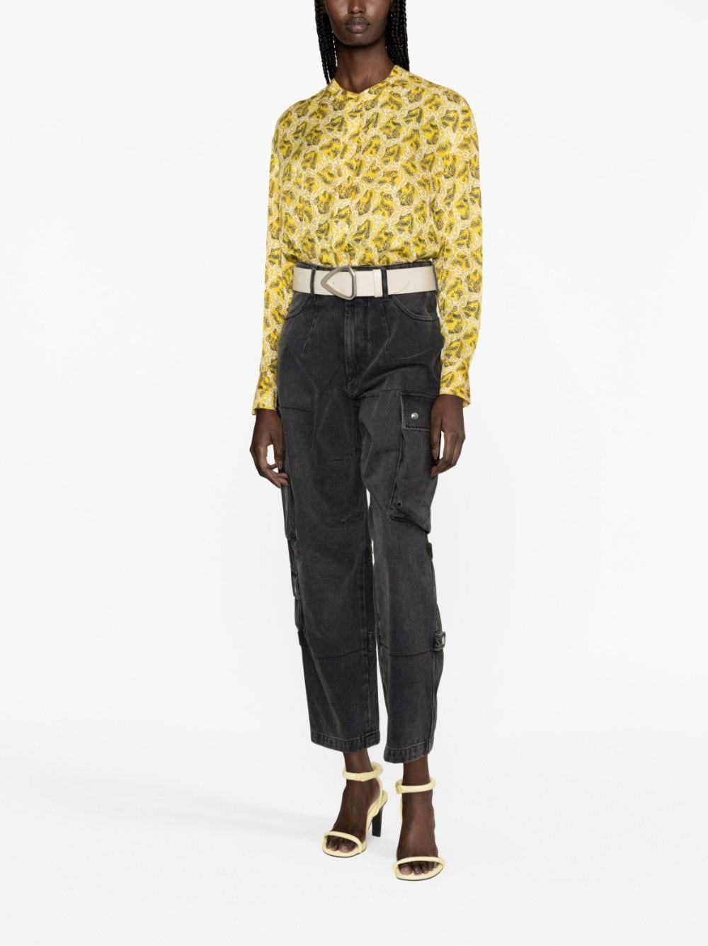 Elore denim cargo pants - 2