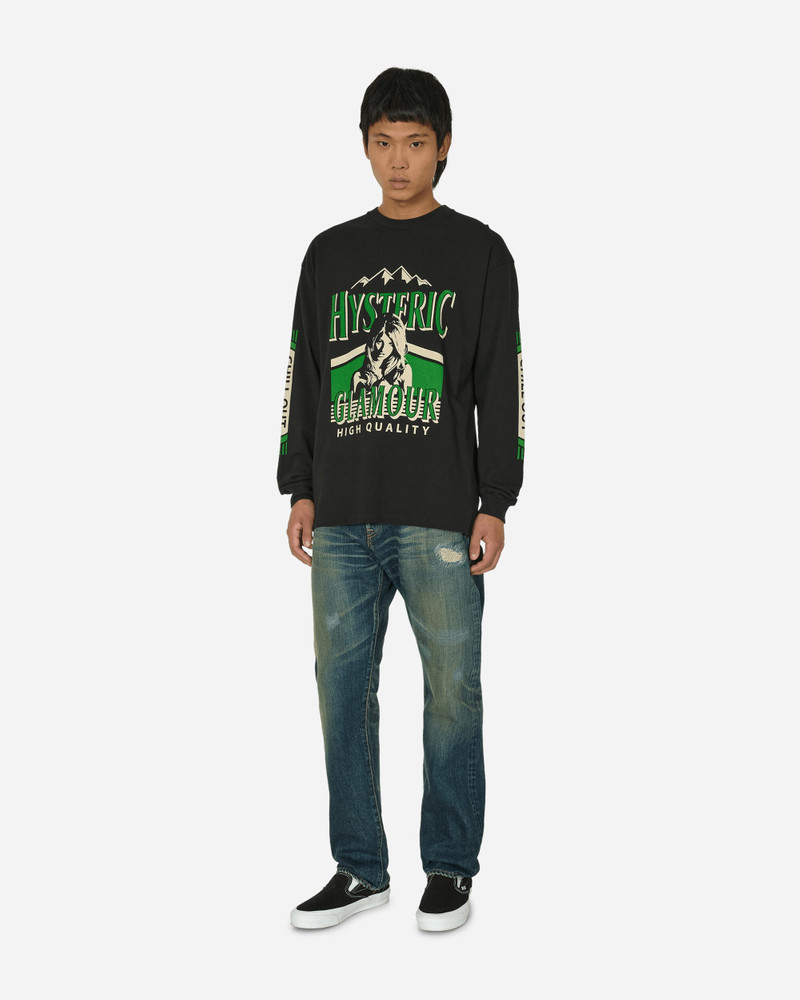 Hysteric Glamour Twin Peaks Longsleeve T-Shirt Black outlook