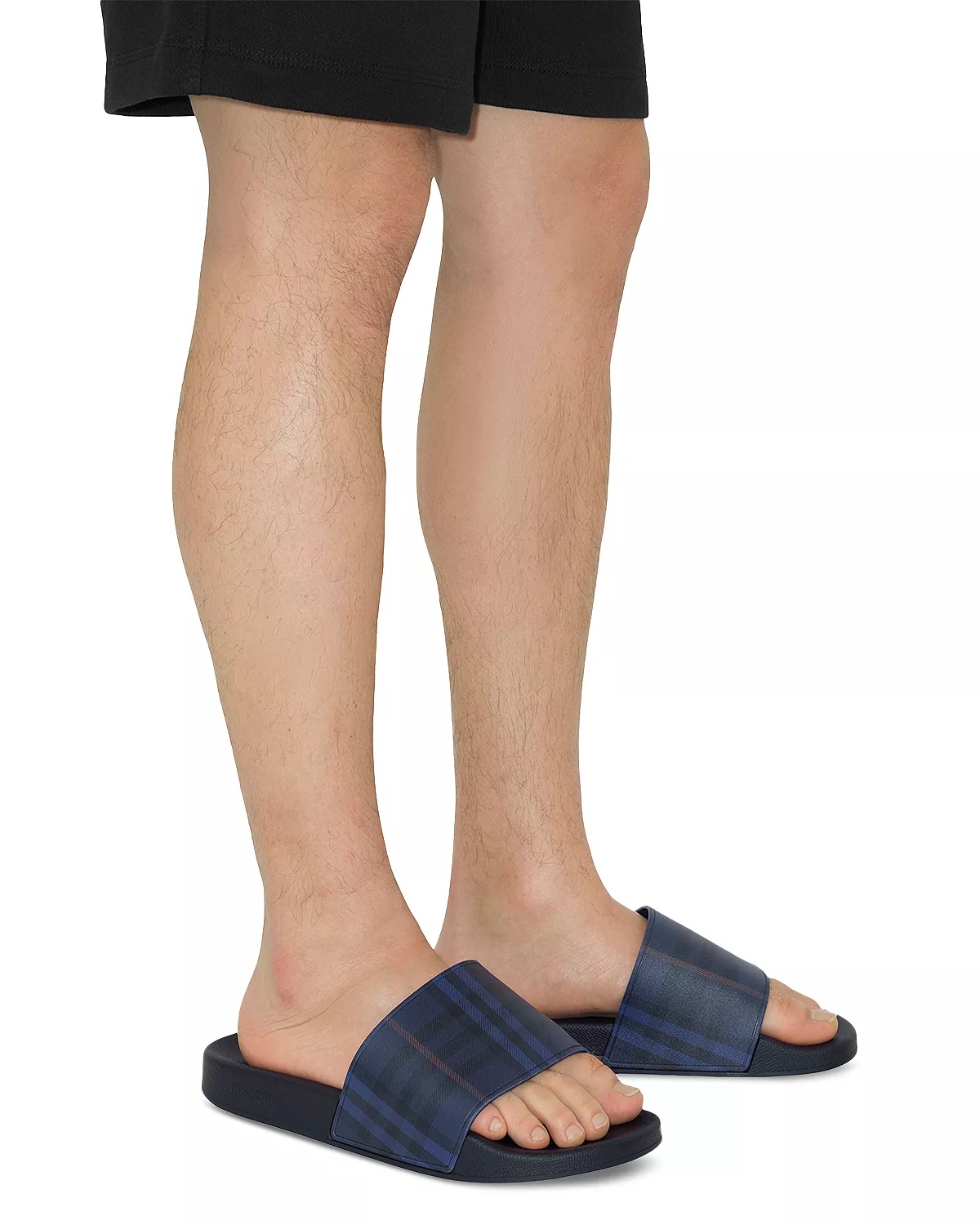 Men's Furley Vintage Check Slide Sandals - 3