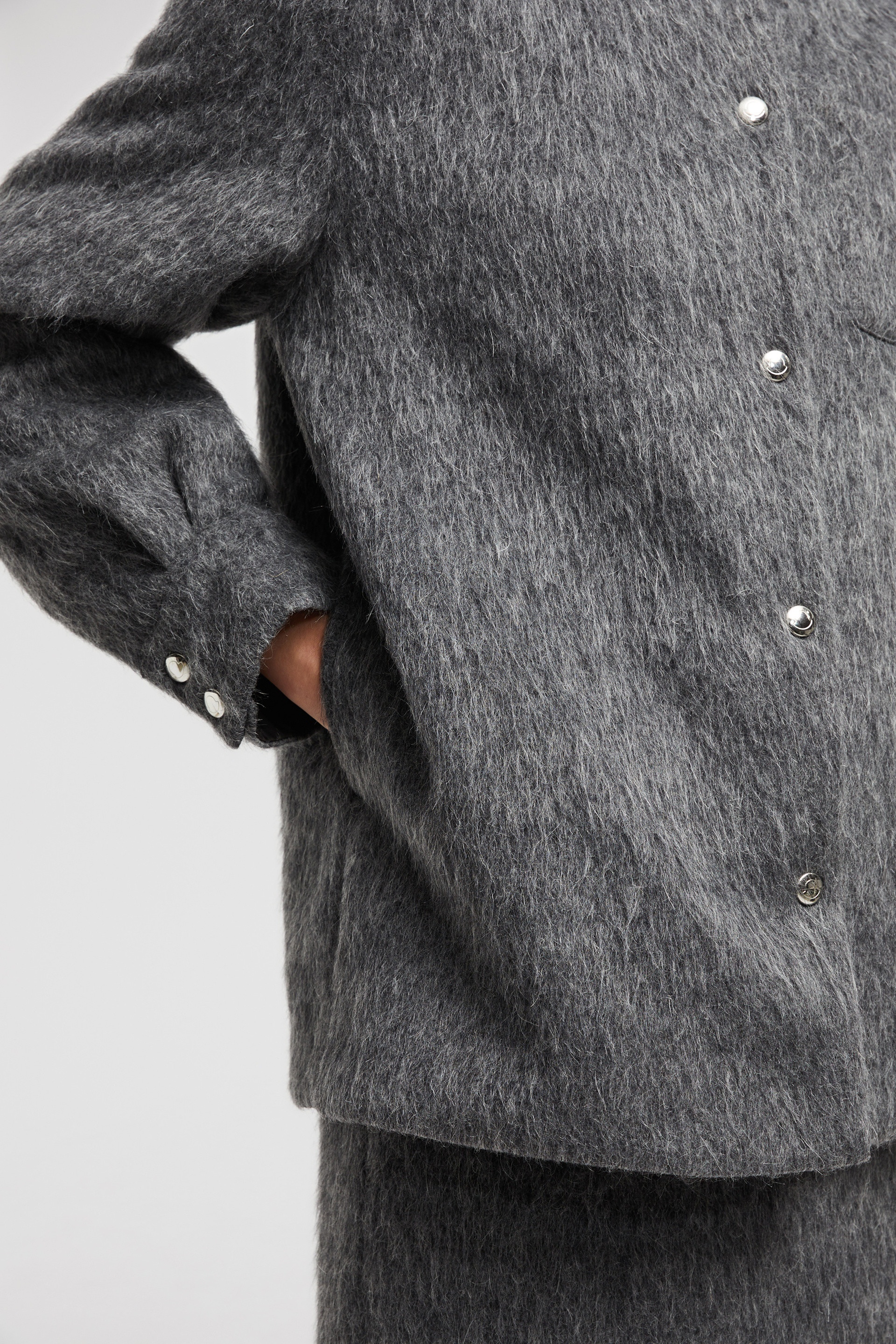 Wool & Mohair Blend Shirt - 6