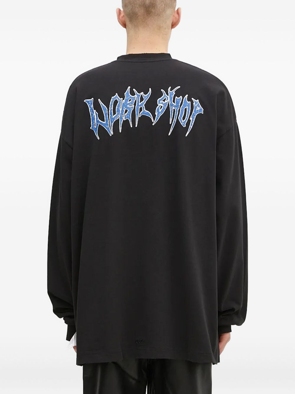 chilli-print long-sleeve T-shirt - 3