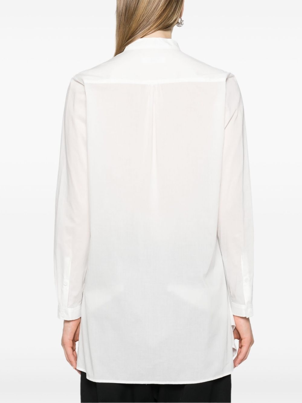 panel-appliquÃ© cotton shirt - 4