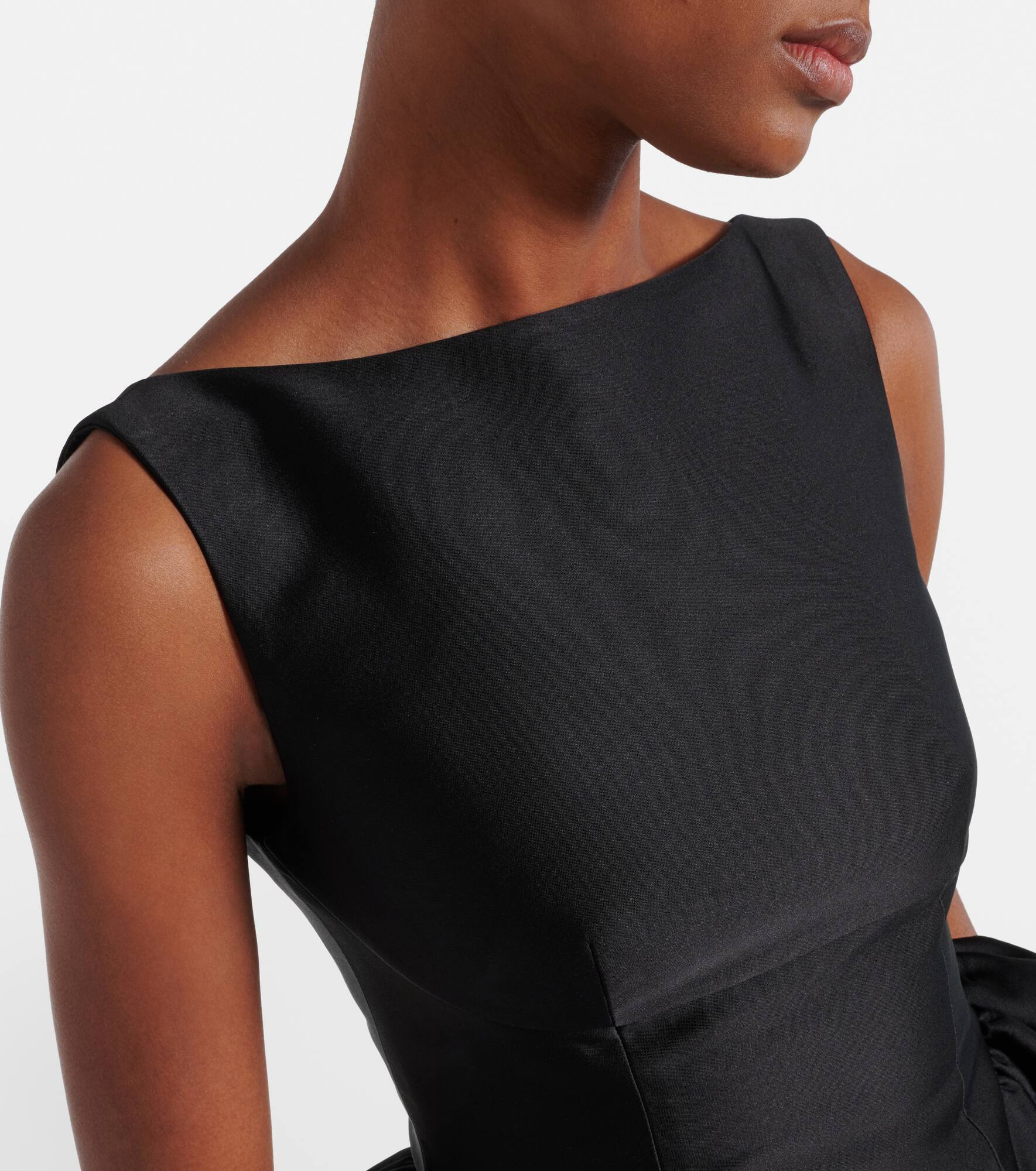 Peplum taffeta top - 4