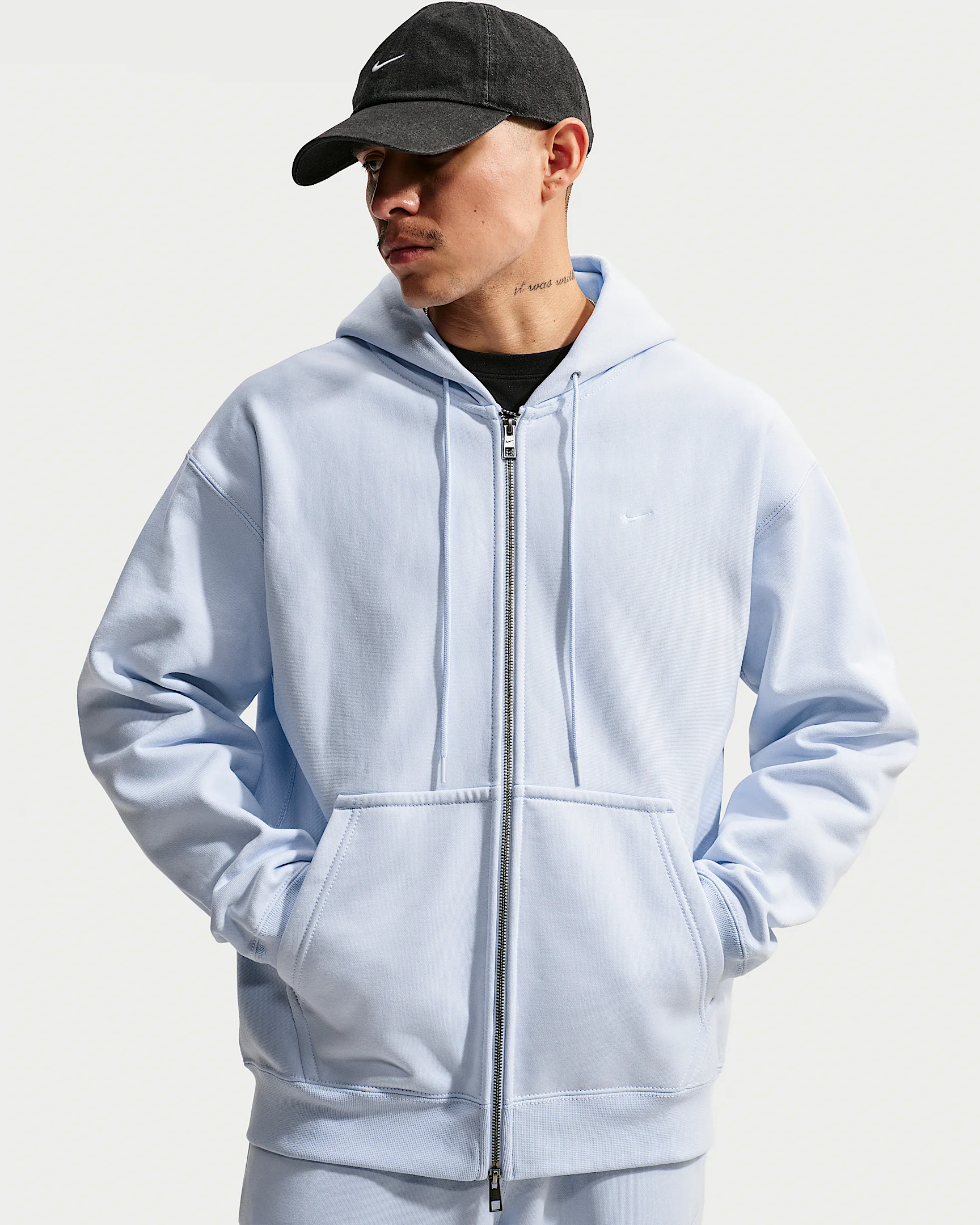 Nike Solo Swoosh Men's Full-Zip Fleece Hoodie - 1