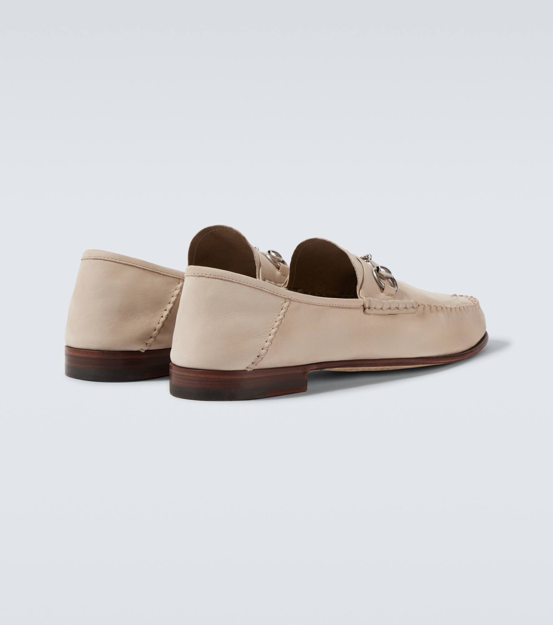 Gigi Horsebit suede loafers - 6