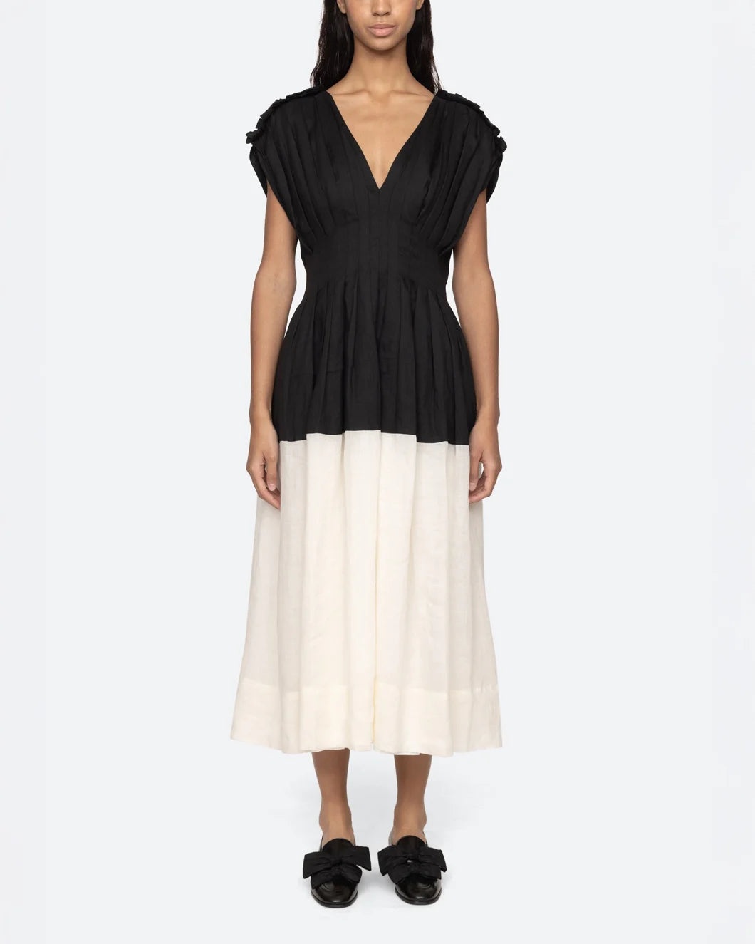 NICOLA RAMIE TANK MIDI DRESS - 2