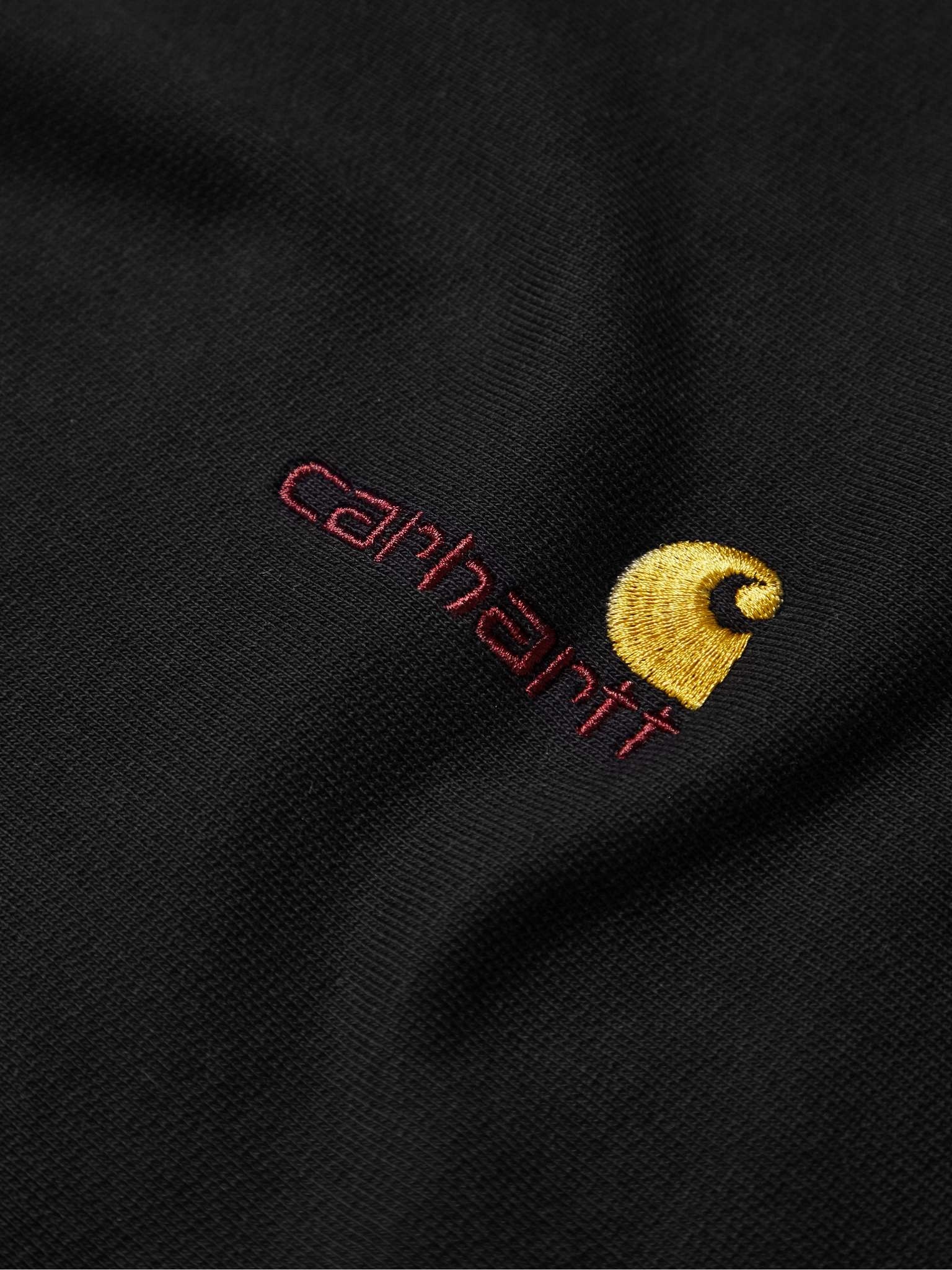 Logo-Embroidered Cotton-Blend Jersey Sweatshirt - 3
