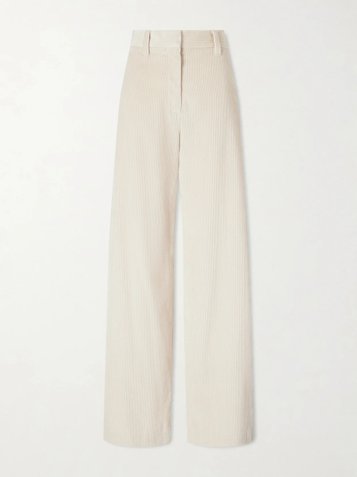 Cotton Wide-leg Pants - 1