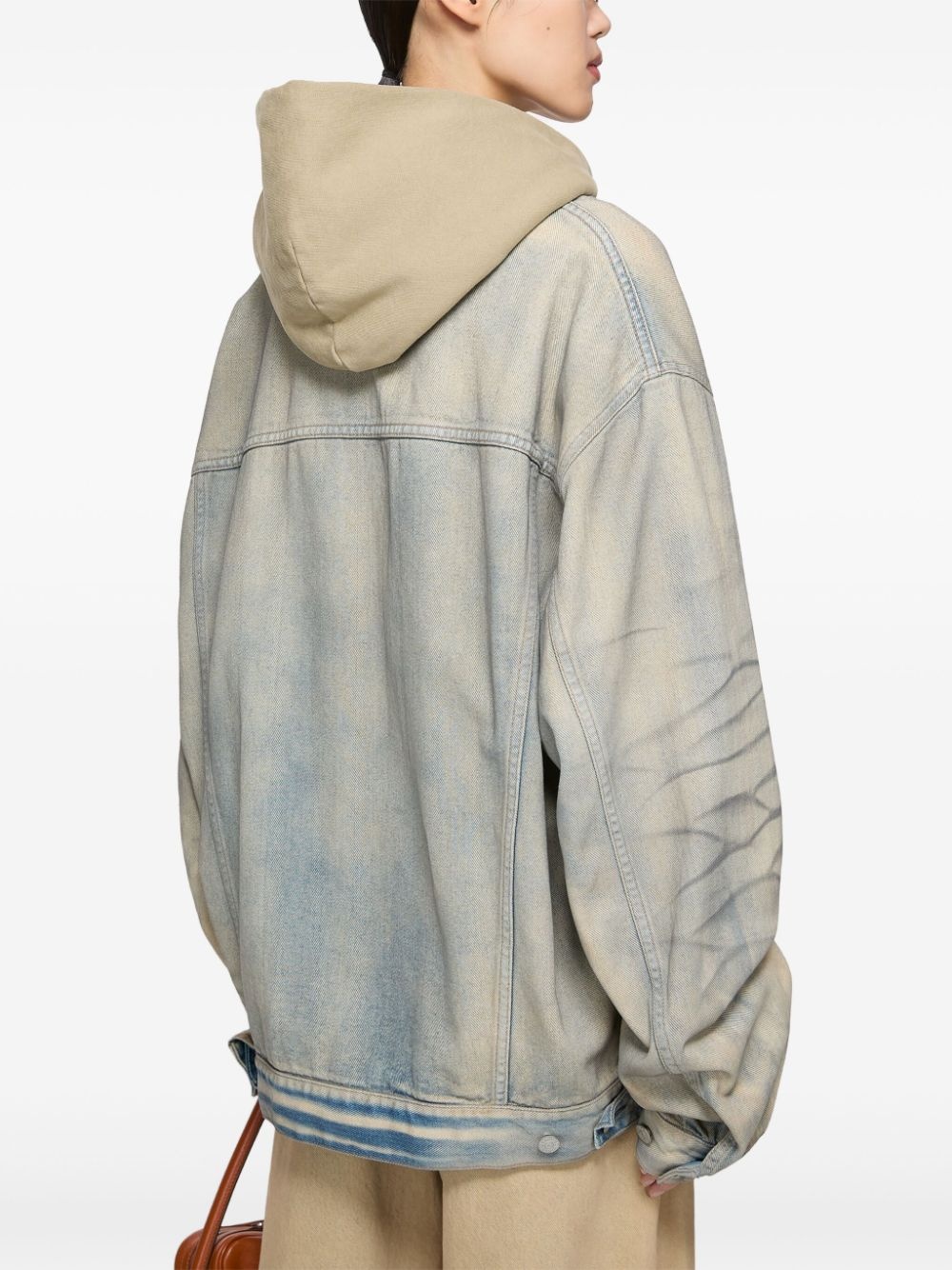 oversized denim jacket - 4