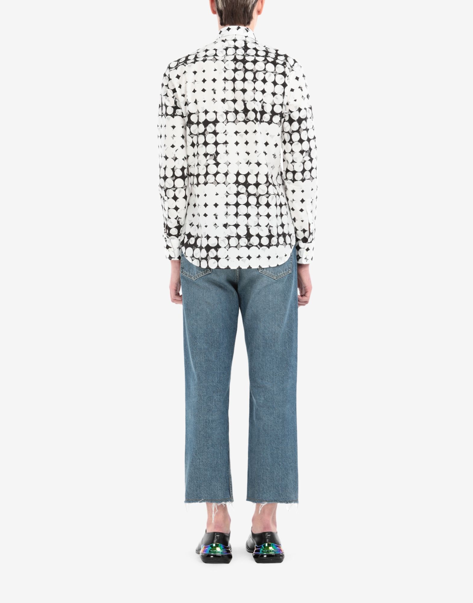 Pixel polka dots shirt - 4