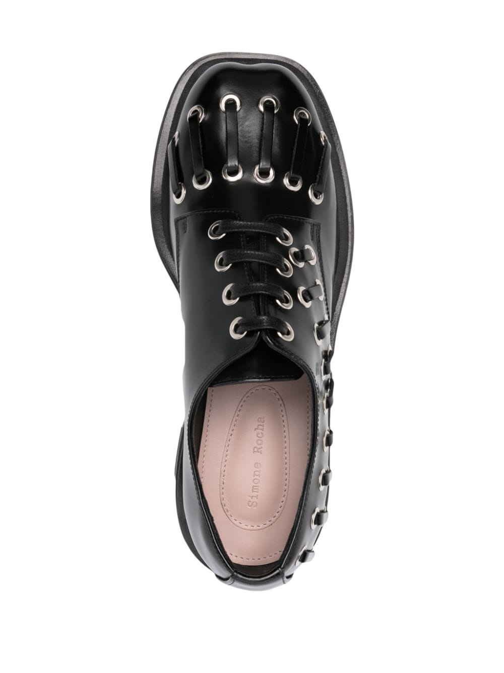 heart-toe platform shoes - 4
